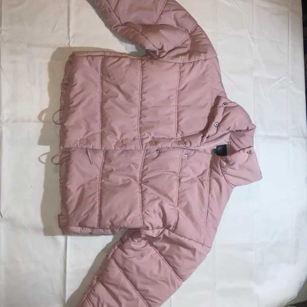 Wild Fable Pink Puffer Jacket
